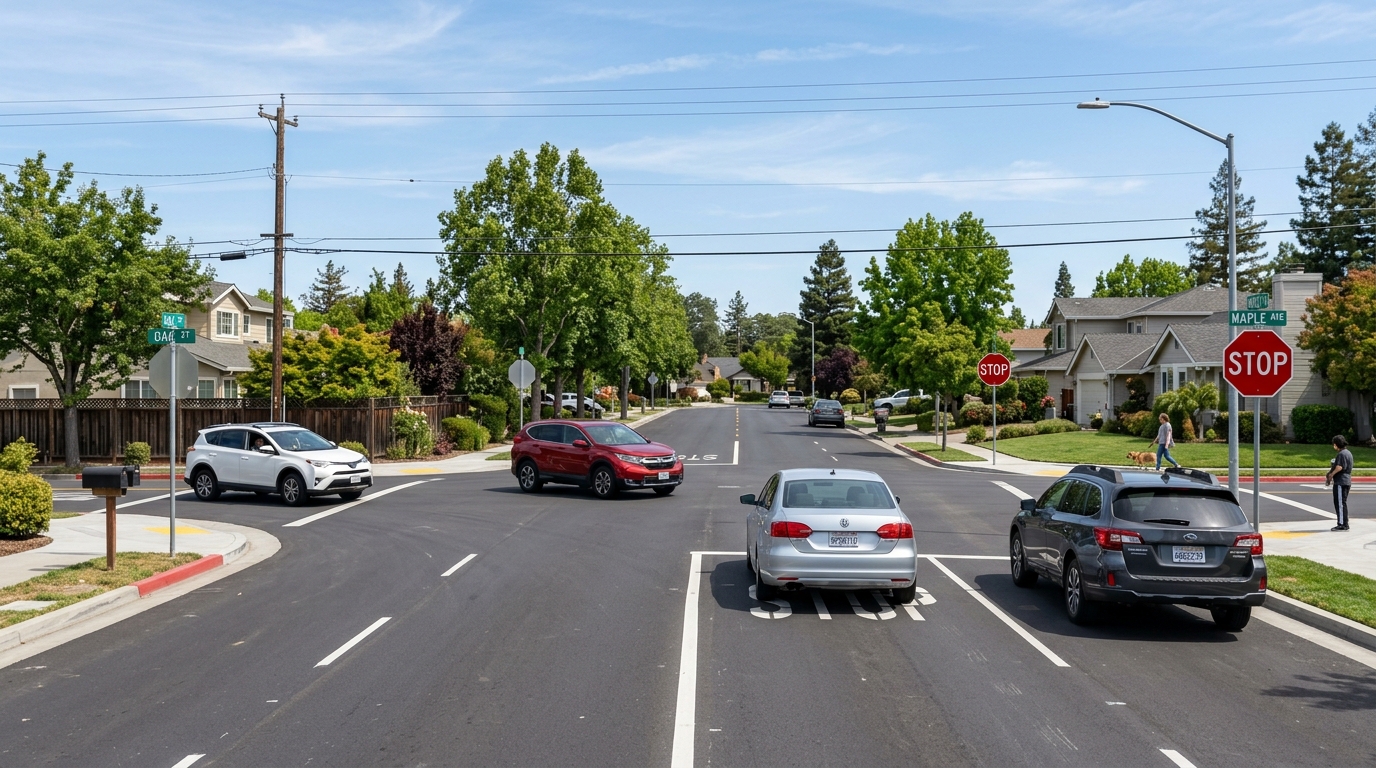 Right of Way and BAC Rules DMV Practice